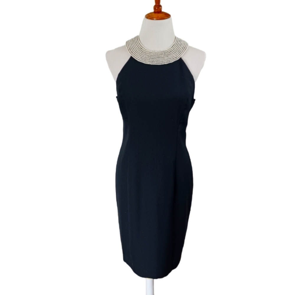 ALEX EVENINGS PETITE HALTER SPECIAL OCCASION DRESS SIZE 12